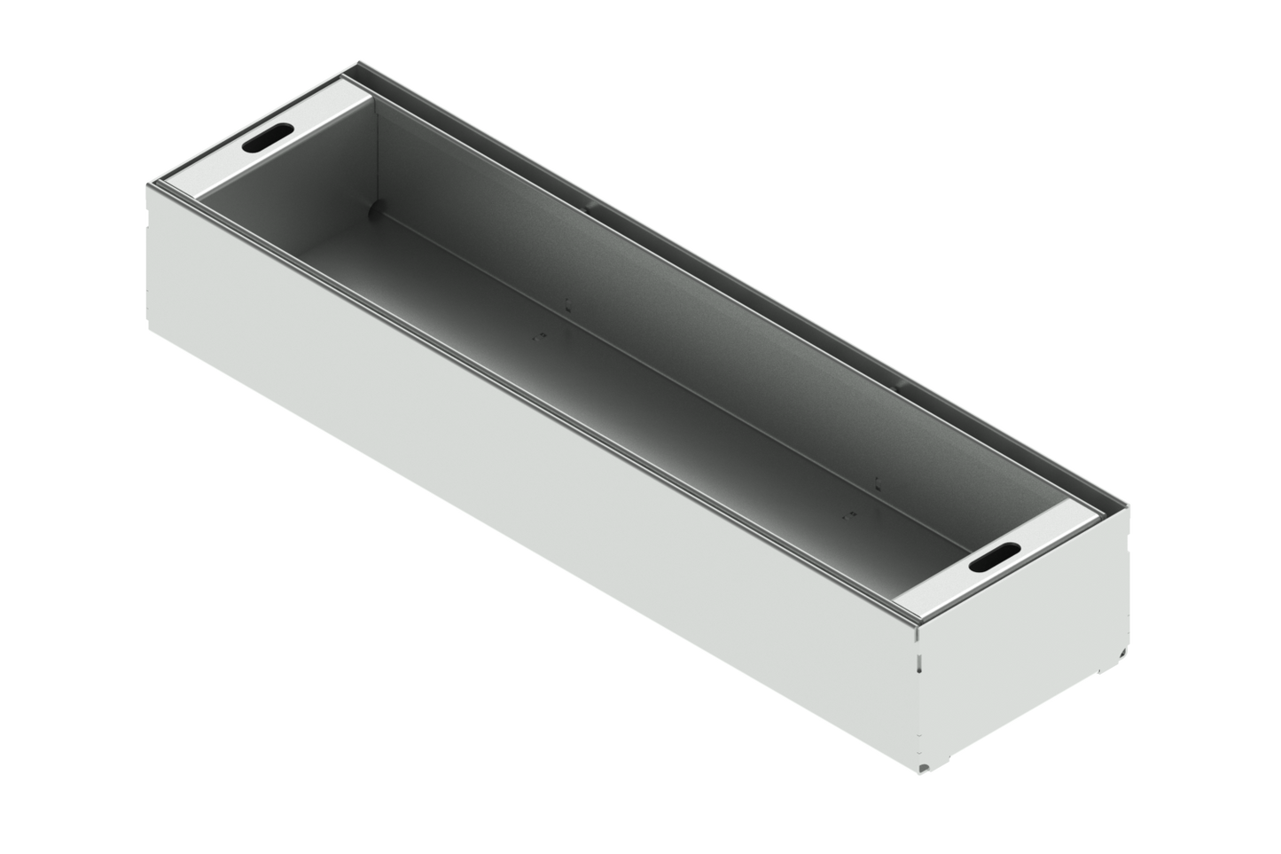 Galvanised SLOT Drain Access unit lid
