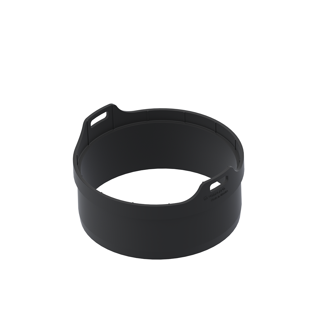 DN100 vertical outlet connector (60mm depth channel)