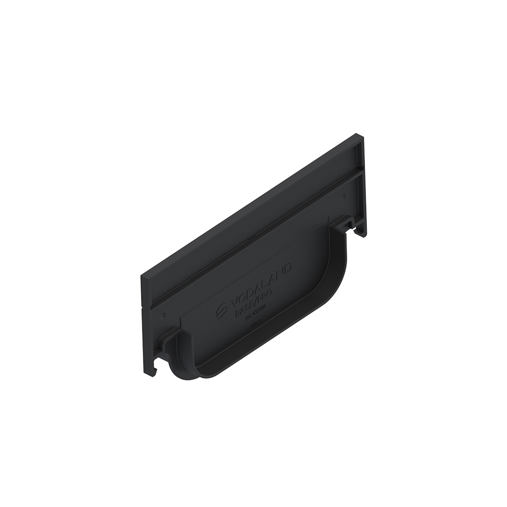 DN150 plastic channel end cap
