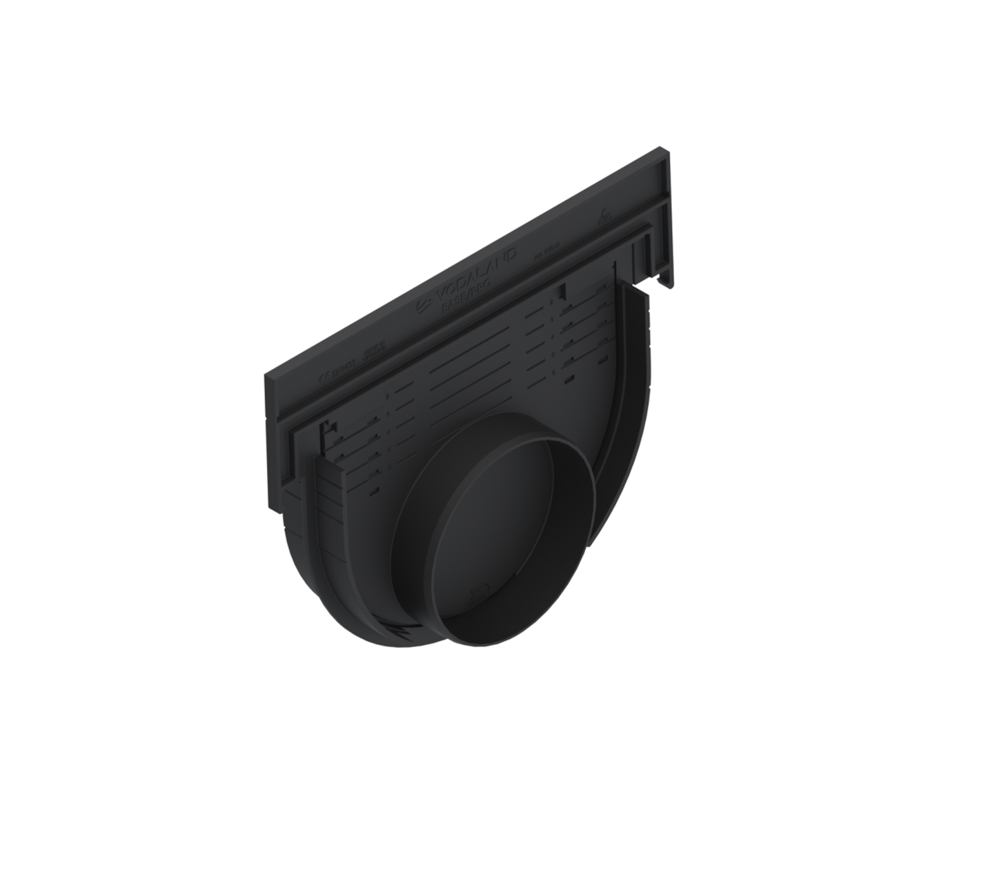 BASE 200 plastic end cap