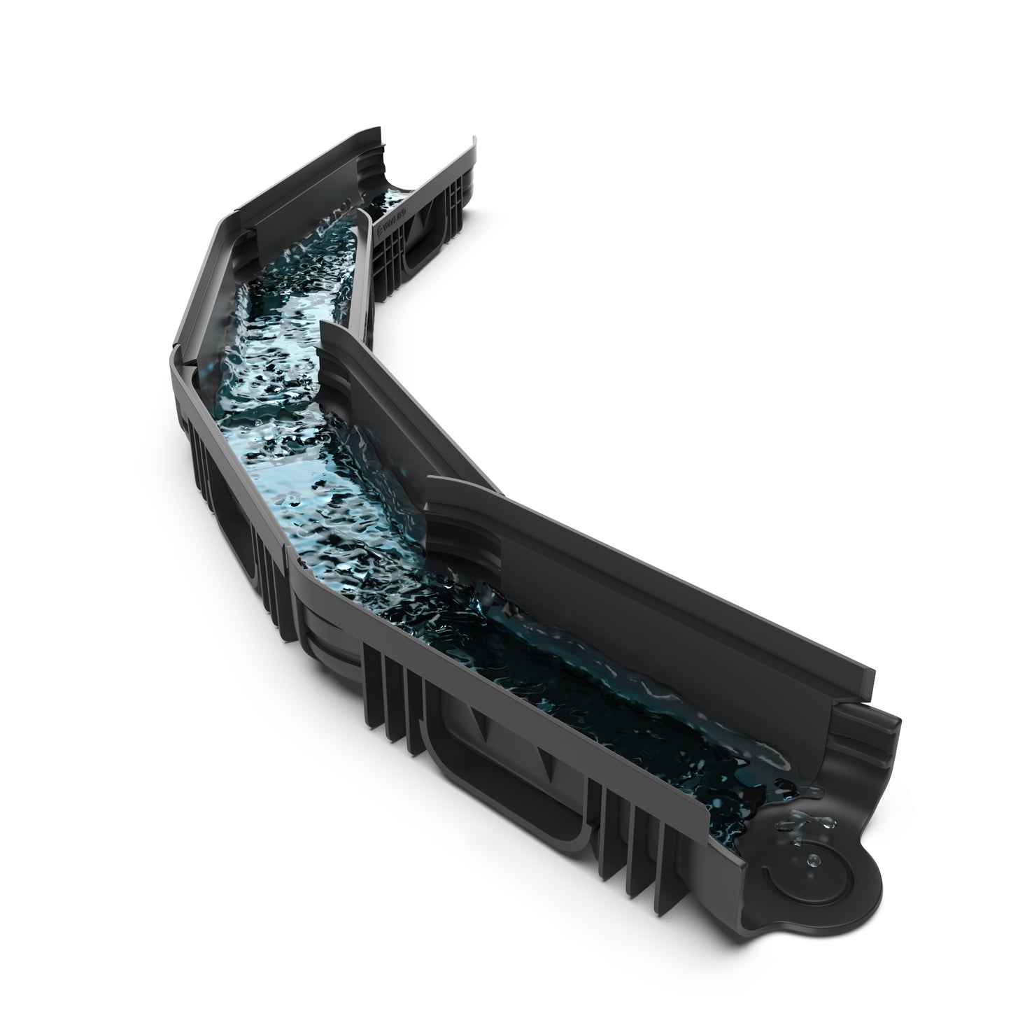 EASY Channel 2 Radius Channel Drain