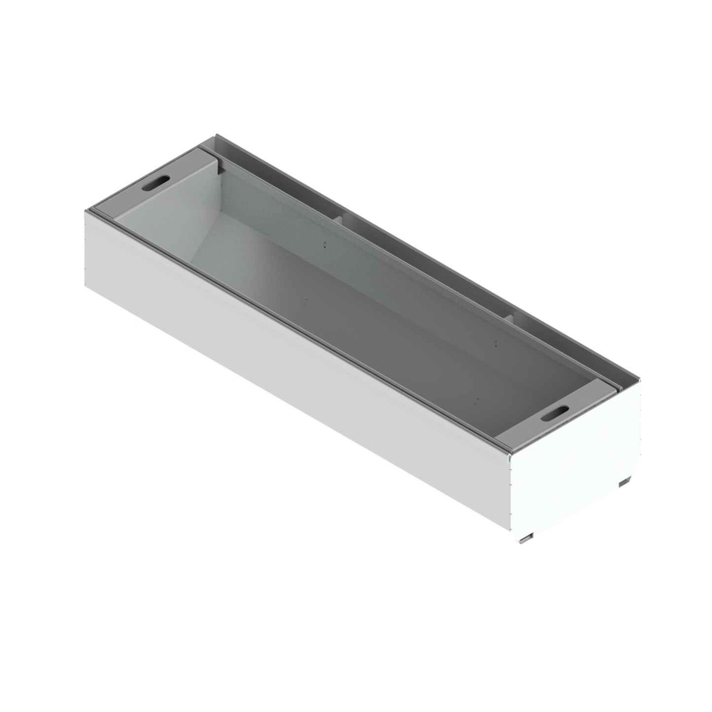 Galvanised SLOT Drain Access unit lid