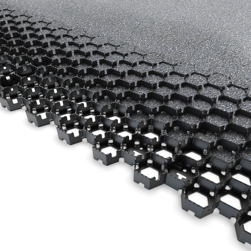 HEXpave ground grid