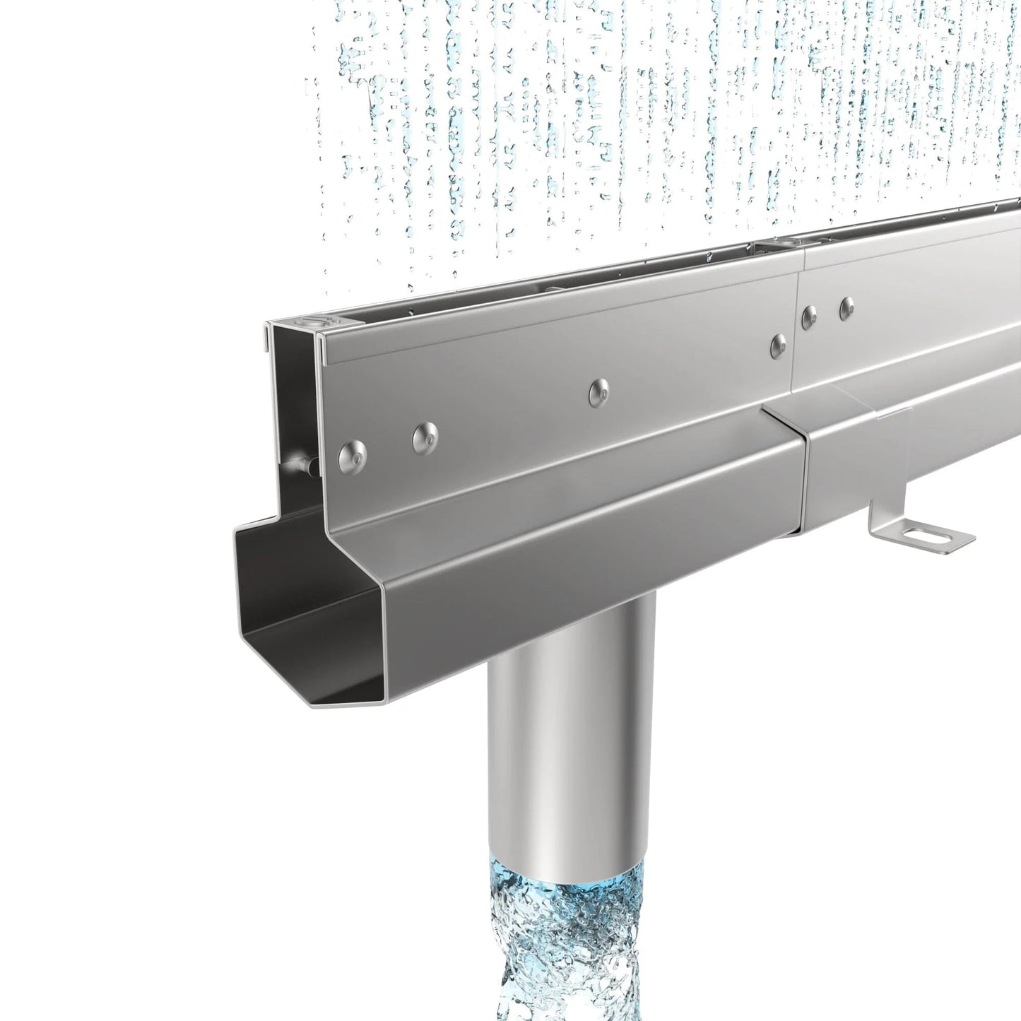 Mini slot drain with outlet