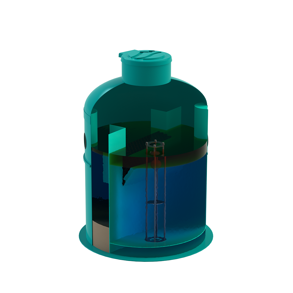 555m2 OilBase 100-10 Full retention separator (2600 L)