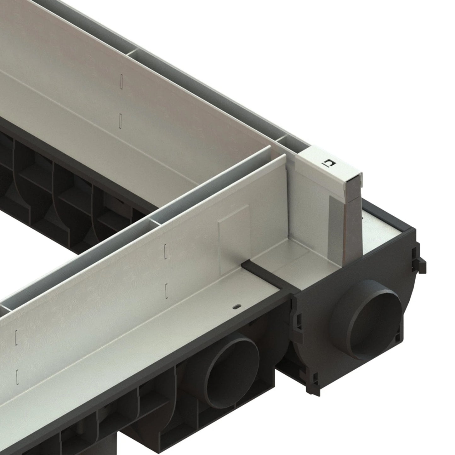 SLOT Drain T-Type corner adaptor