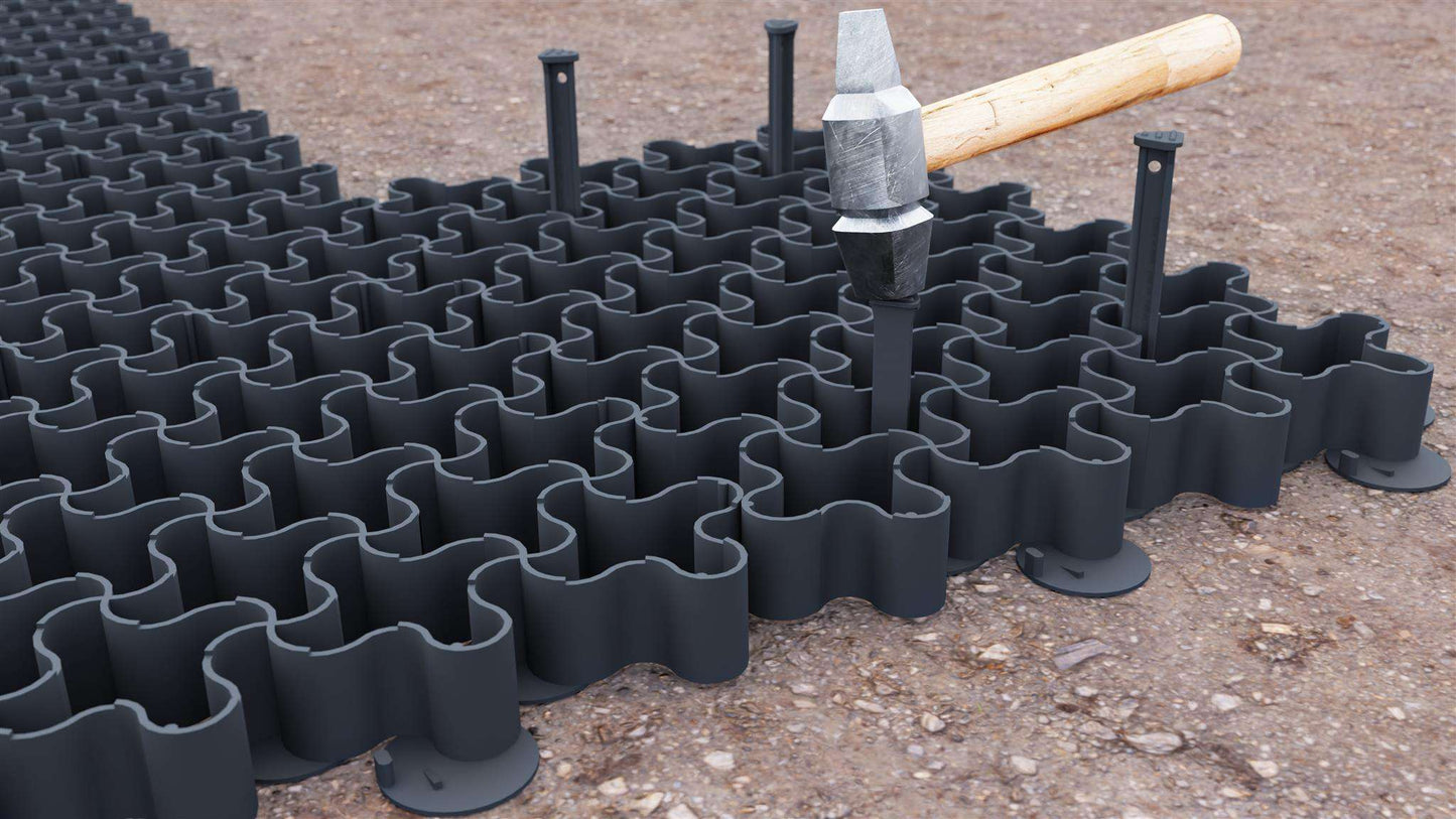 HEXpave / EasyPave reinforced paving grid anchors