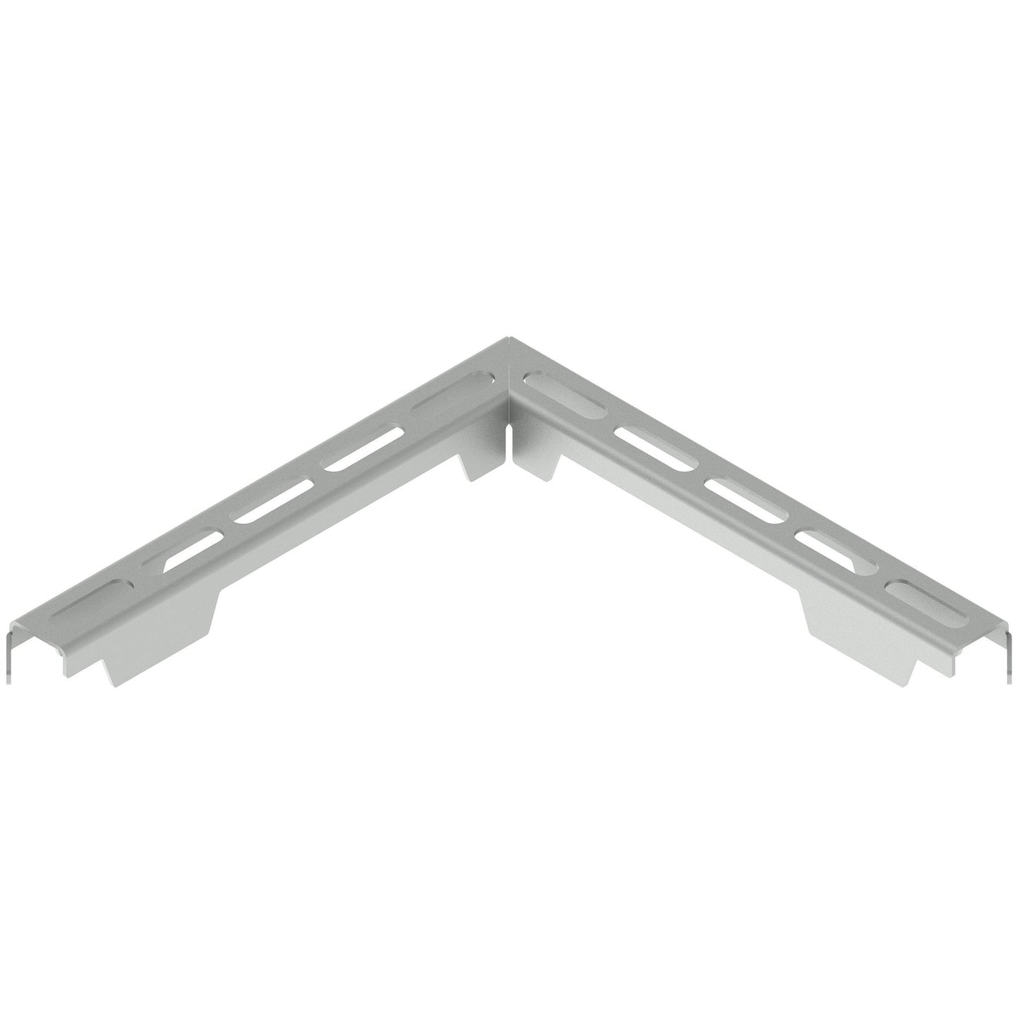 Mini slot corner channel