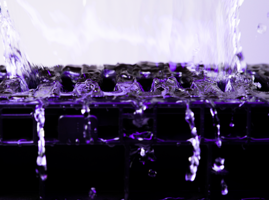 Drainage system built for water flow and protection