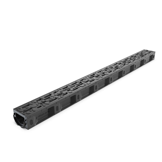 Micro Threshold Drain with Plastic Grate