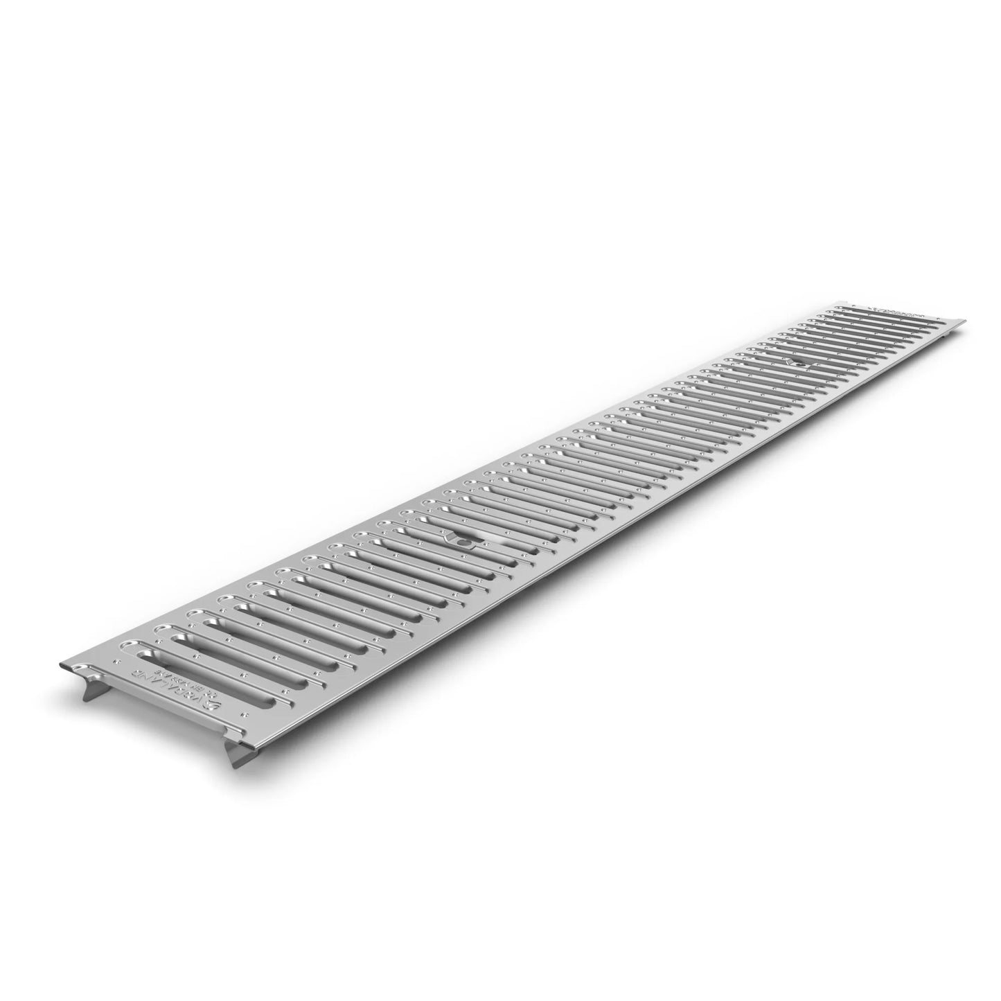BASE 100PC Polymer concrete channel drain with galvanised grate