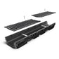 BASE 150P Channel drain H100 with cast iron grating
