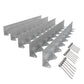 Galvanised Steel Border Edging System by Vodaland