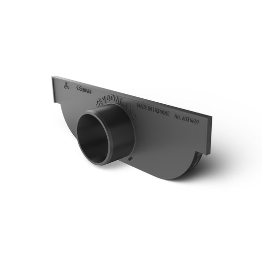 EASY low end cap with outlet