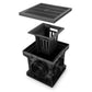 300x300 Plastic catch basin with plastic grate, A15