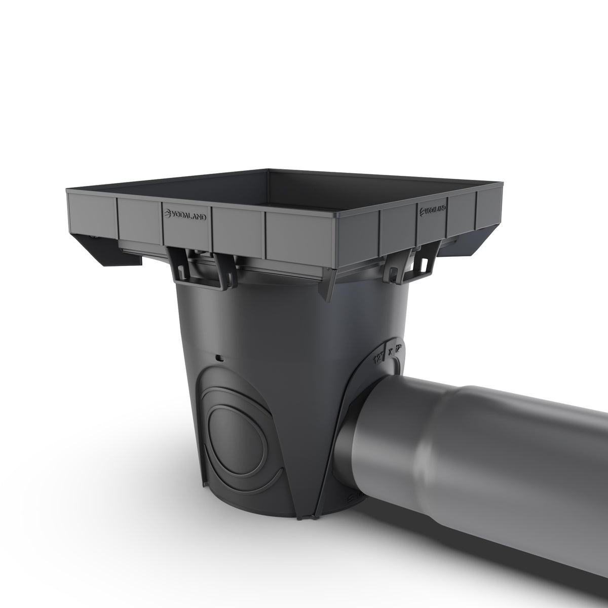 300x300 NEO Gully drain with stainless grate A15