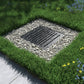 400x400 Plastic gully drain with plastic grate A15