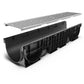 BASE 200P Channel drain with galvanised steel grating