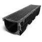 BASE 200P Channel drain with cast iron grating