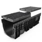 Base 300P Channel drain with cast iron grating