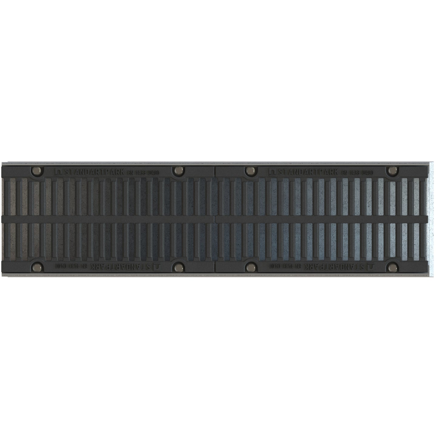 PRO DN200 Fibre concrete channel drain with cast iron grate, E600