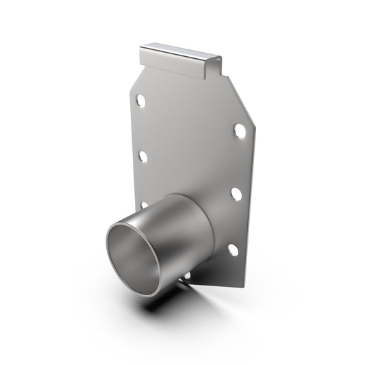 SL60 Stainless end cap with outlet