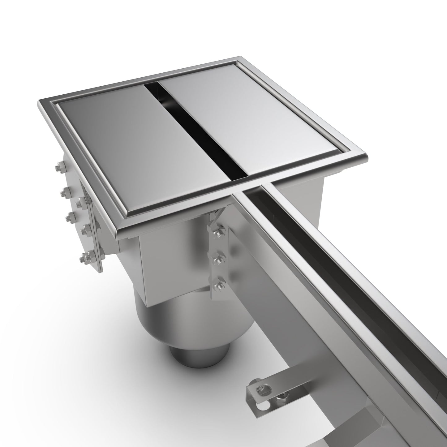Modular SL60 sump unit with outlet