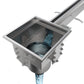 Modular SL60 sump unit with outlet