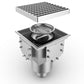 Modular LD100 sump unit with outlet