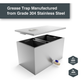 10L Stainless Steel Grease Trap