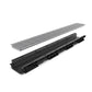 DN100 HeelSafe galvanised grate drainage channel package