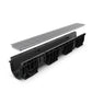 DN100 HeelSafe galvanised grate drainage channel package