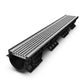 DN100 HeelSafe galvanised grate drainage channel package
