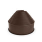 Plastic border garden edging - Brown