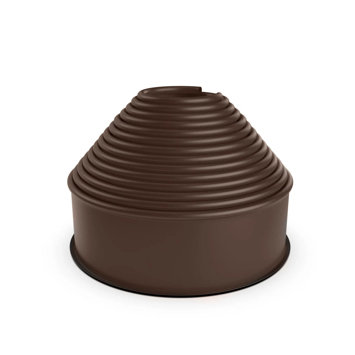 Plastic border garden edging - Brown