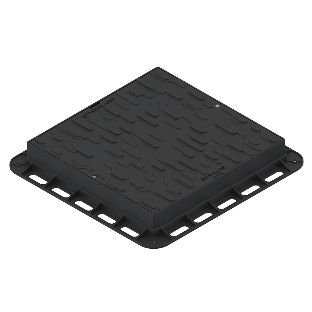 430x430 Plastic manhole cover A15