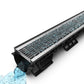 DN100 Mesh galvanised grate drainage channel package B125