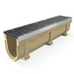 PRO 150PC Channel drain with cast iron grate D400