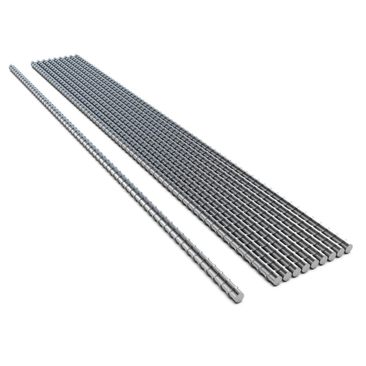 Galvanised rebar rods for installation brackets (4-pack)