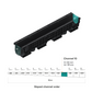 DN100 Galvanised steel grate drainage channel package