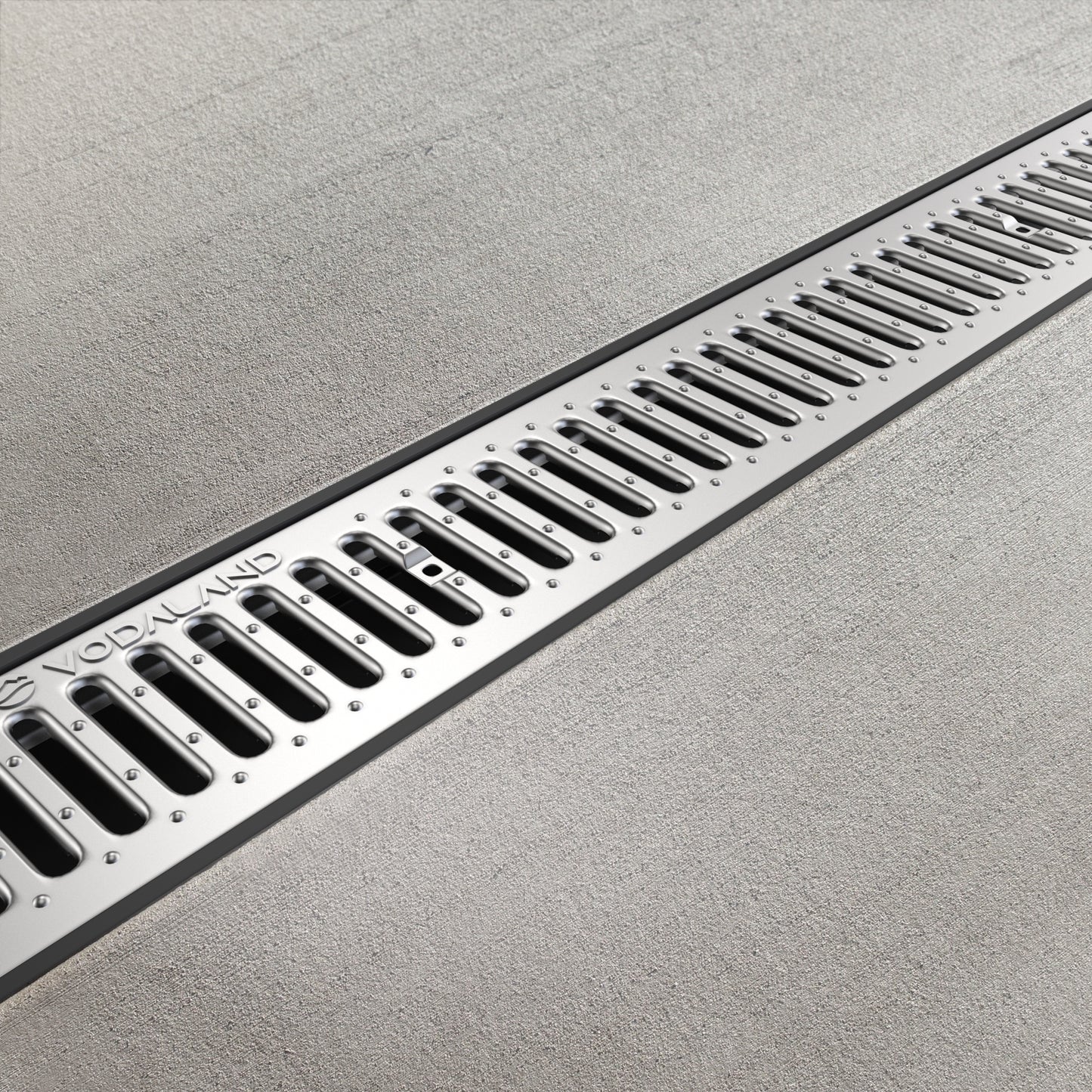 BASE DN100 stainless slotted grate, A15