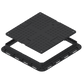 560x560 Plastic manhole cover A15