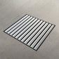 300x300 Plastic catch basin with stainless HeelSafe grate, A15