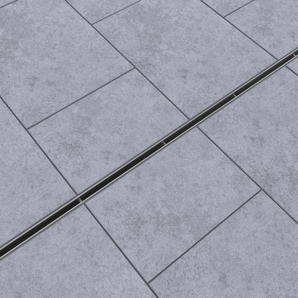 Stainless Steel Slot Drain T-Type H65, Class B125 | Vodaland